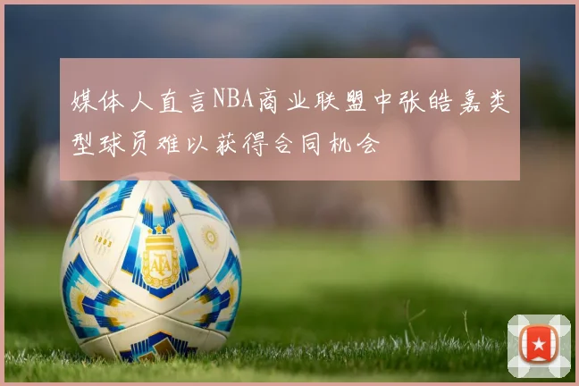 媒体人直言NBA商业联盟中张皓嘉类型球员难以获得合同机会